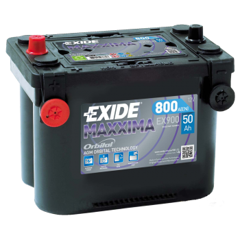 EXIDE Maxxima EX900 12V 50Ah 800A