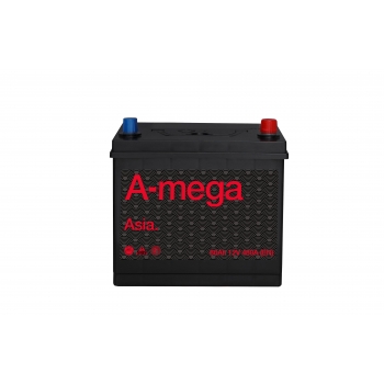 Akumulator AMEGA Asia 12V 60Ah 480A P+