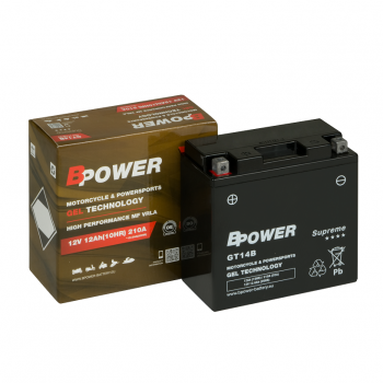 BPower Supreme GEL GT14B﻿ 12V 12Ah