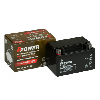 BPower Supreme GEL GTX7A﻿ 12V 6Ah