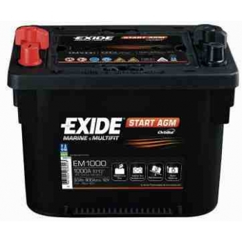 Exide Start AGM EM1000 12V 50Ah 800A