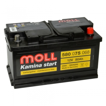 Akumulator MOLL Kamina Start 12V 80Ah 680A