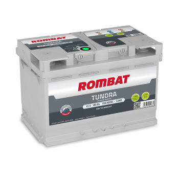 ROMBAT TUNDRA 12V 80Ah 750A E380 L3