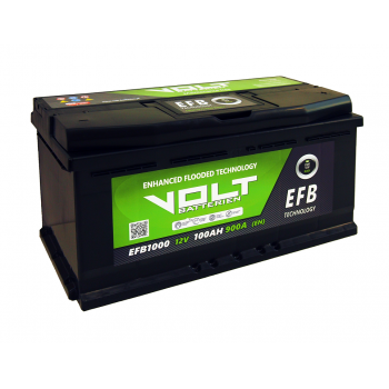 Akumulator VOLT Start & Stop EFB 12V 100Ah 900A EFB1000