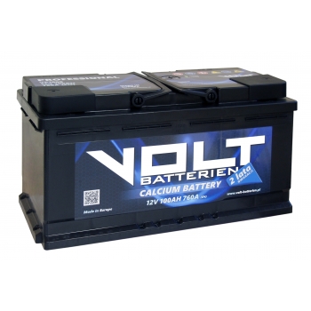 VOLT PROfessional 12V 100Ah 760A