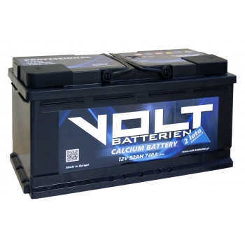 VOLT PROfessional 12V 92Ah 740A