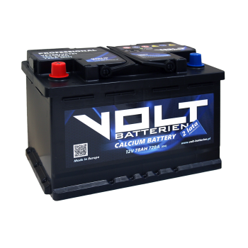 VOLT PROfessional 12V 74Ah 720A L+