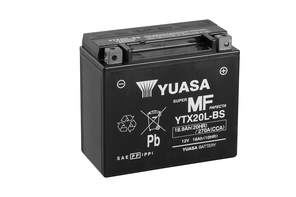 YTX20L-BS BATT MOTO 12V 18AH