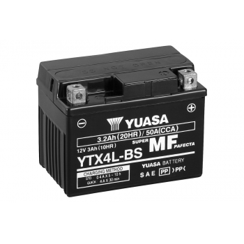 YUASA YTX4L-BS 12V 3,2Ah