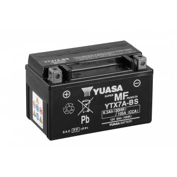 YUASA YTX7A 12V 6,3Ah