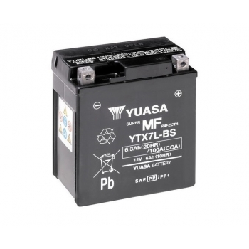 YUASA YTX7L-BS 12V 6,3Ah