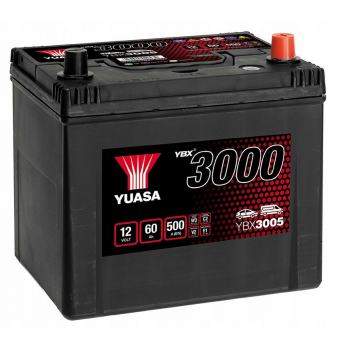 YUASA YBX3005 12V 60Ah 500A