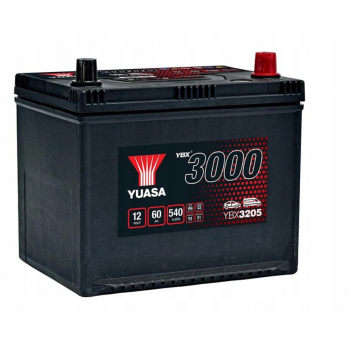 YUASA YBX3205 12V 60Ah 540A