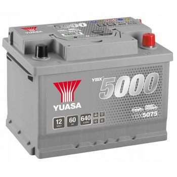 YUASA YBX5075 12V 60Ah 640A