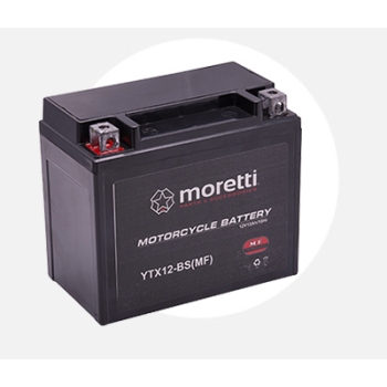 Moretti AGM MTX12-BS(MF) 12V 12Ah 180A P+