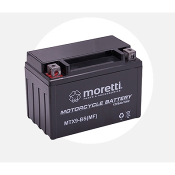 Moretti AGM MTX9-BS(MF) 12V 8Ah 120A L+