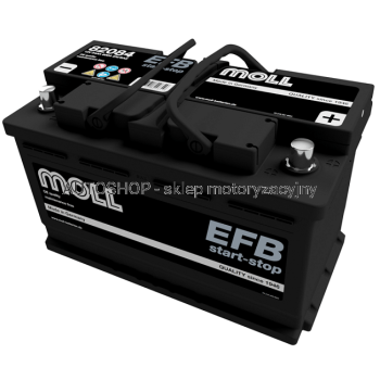 Akumulator MOLL EFB start/stop 12V 84Ah 800A