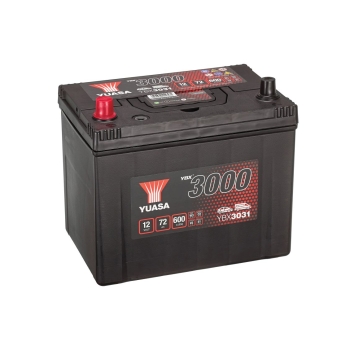 YUASA YBX3031 12V 72Ah 600A